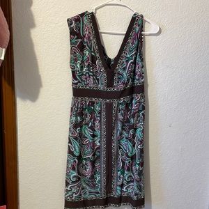 Patterned summer dress